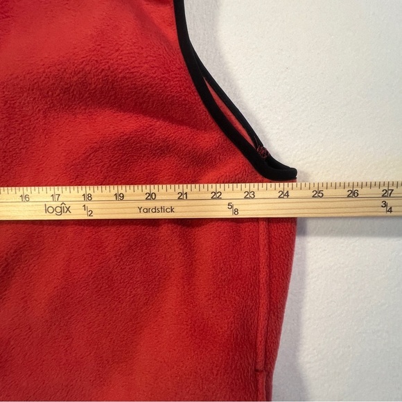 Reel Legends Fleece Vest Men's XXL Maroon Camping Hiking Walking Sweater - Picture 12 of 13